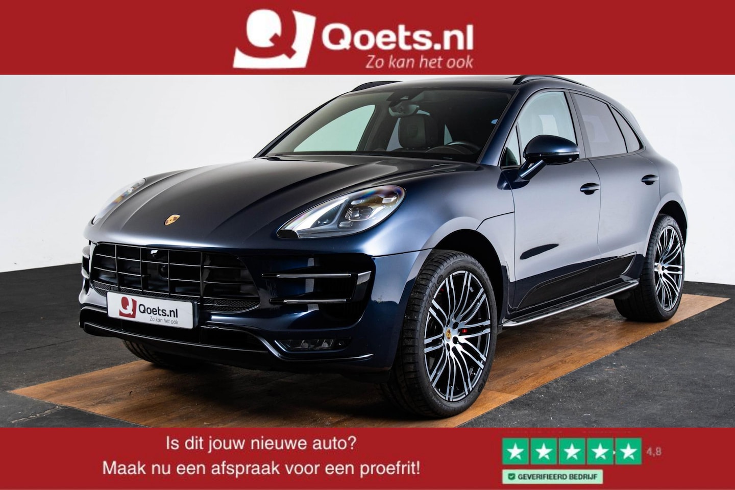 Porsche Macan - 3.6 Turbo Trekhaak - Panoramadak - Stuurbekrachtiging Plus - Sport Chrono Pakket - Interie - AutoWereld.nl