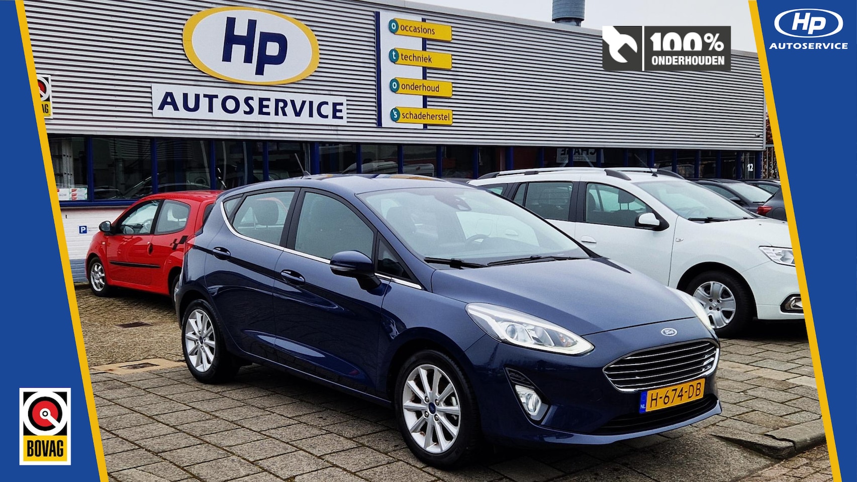 Ford Fiesta - 1.0 EcoBoost Titanium Automaat !! - AutoWereld.nl