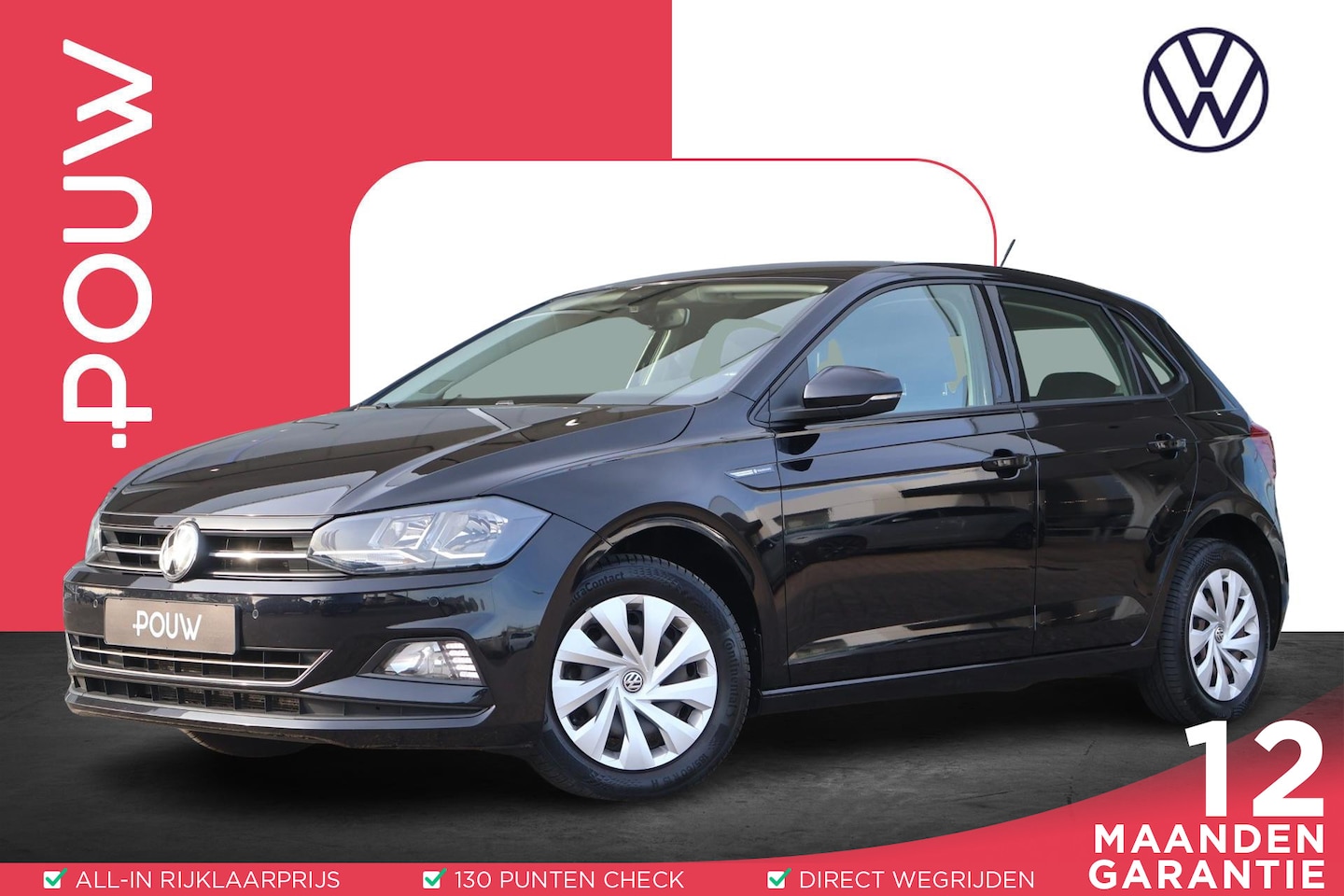 Volkswagen Polo - 1.0 TSI 115pk Comfortline | Trekhaak | Navigatie | Adaptive Cruise | Apple Carplay / Andro - AutoWereld.nl