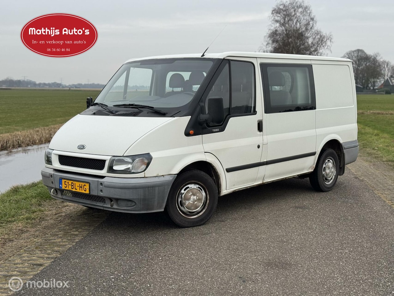 Ford Transit - 260S 2.0TDdi Dubbelcabine marge! - AutoWereld.nl