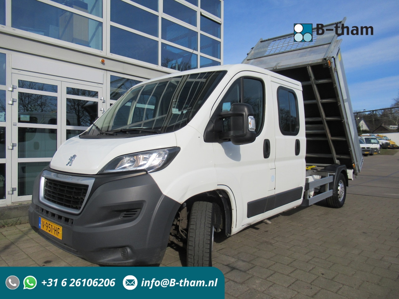 Peugeot Boxer - 335 2.0 HDI 96KW L3 DOKA Dubbelcabine Kipper - AutoWereld.nl