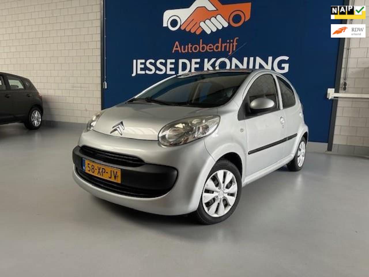 Citroën C1 - 1.0-12V Ambiance automaat,bj.2007,kleur:grijs! 5 deurs,airco,stuurbekrachtiging,,APK 02/20 - AutoWereld.nl