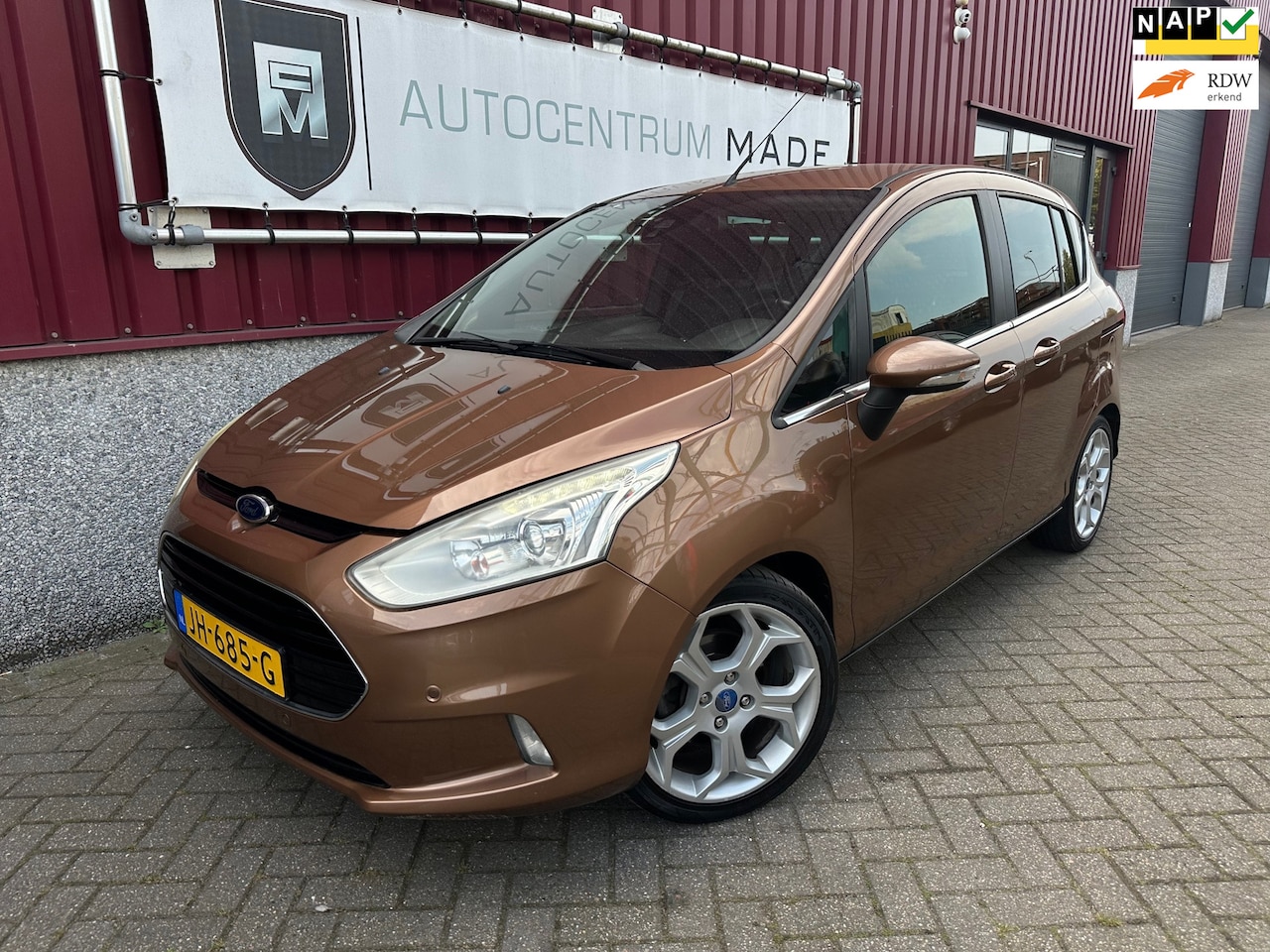 Ford B-Max - 1.0 EcoBoost Titanium First Edition // PDC // Clima // 75 DKM // - AutoWereld.nl