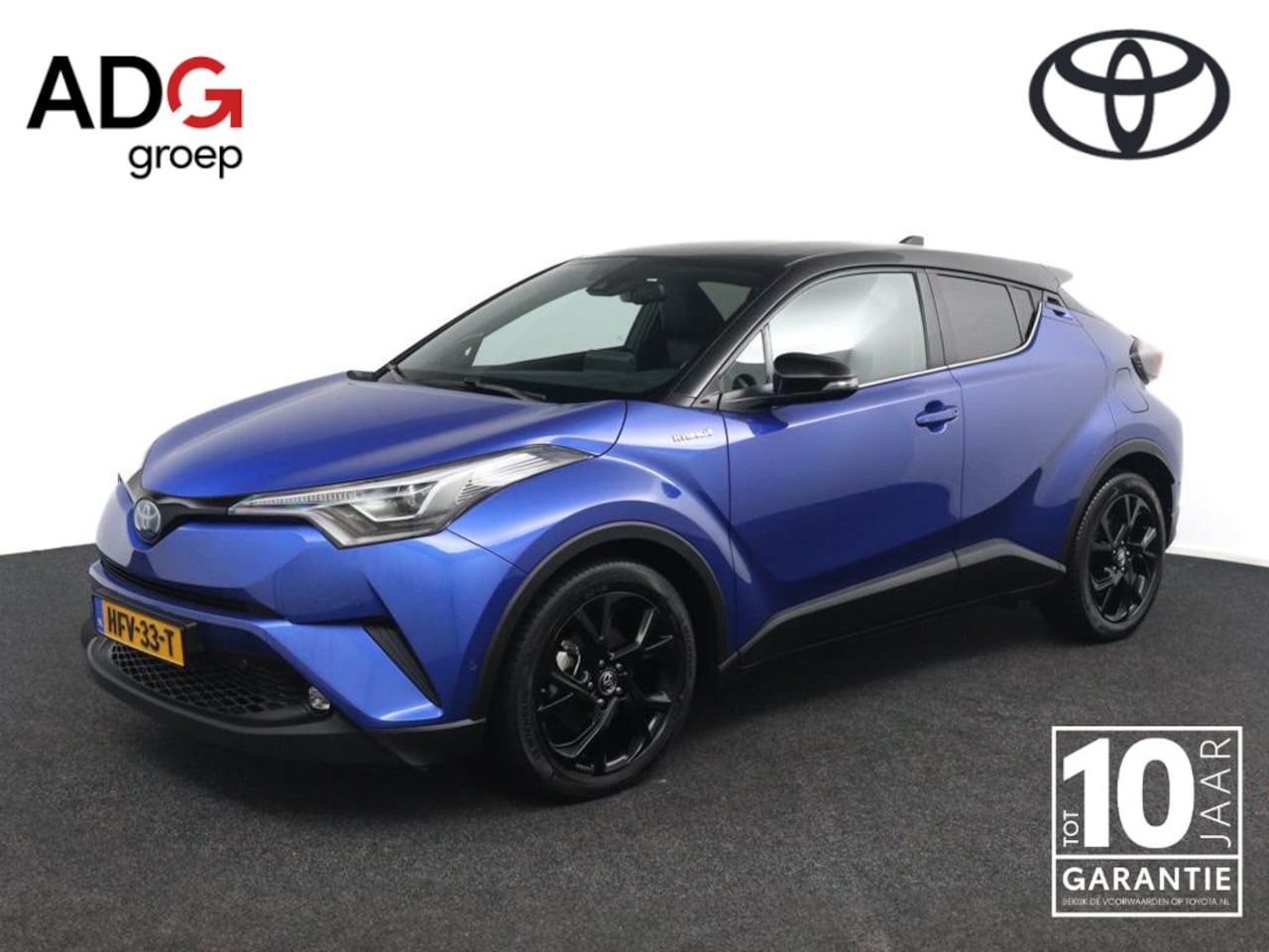 Toyota C-HR - 1.8 Hybrid Style Ultimate | Trekhaak Afneembaar | Stof/ Kunstlederen Bekleding | Stuur en - AutoWereld.nl