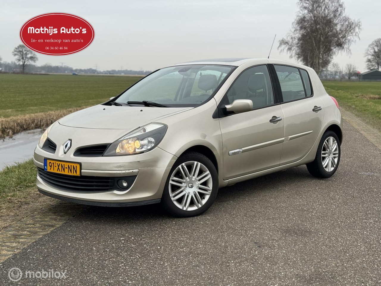 Renault Clio - 1.6-16V Dynamique Automaat Leder Pano PDC! - AutoWereld.nl