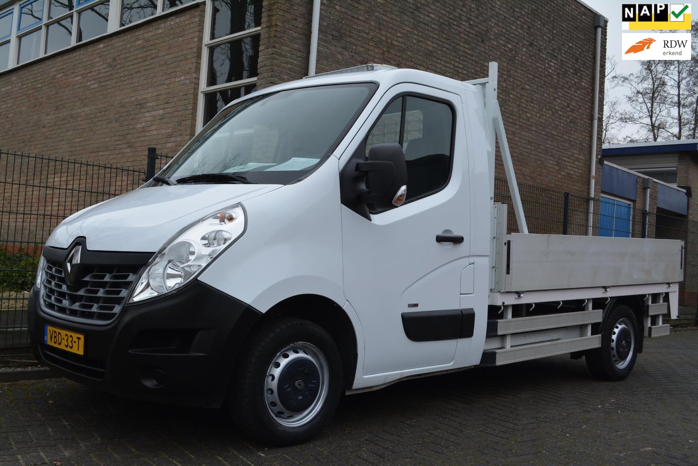 Renault Master - Pick-up T31 Z.E. L2H1 volledig elektrisch - AutoWereld.nl