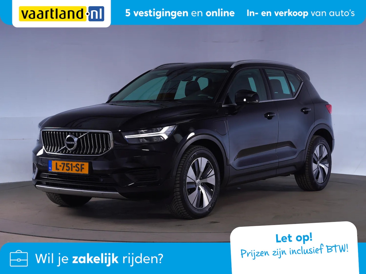 Volvo XC40 - T4 Recharge Inscription Expression Aut [ Nav Trekhaak Carplay ] - AutoWereld.nl