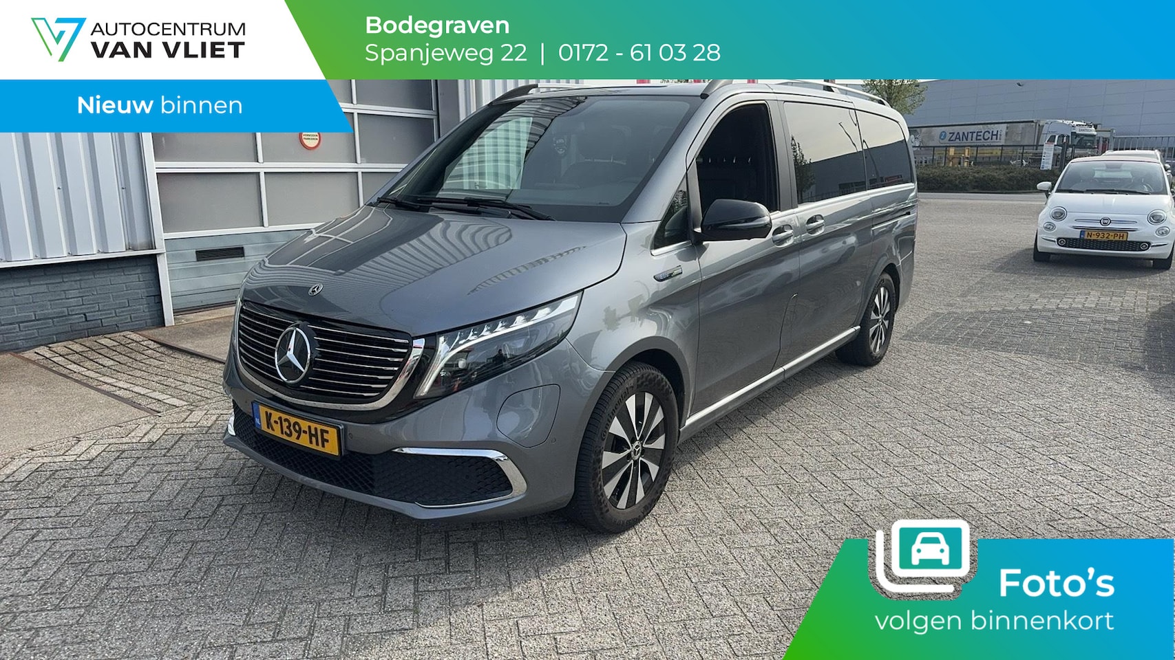 Mercedes-Benz EQV - 300 L2 Business Solution Limited 90 kWh | LEDEREN BEKLEDING | 8 PERSOONS!| - AutoWereld.nl