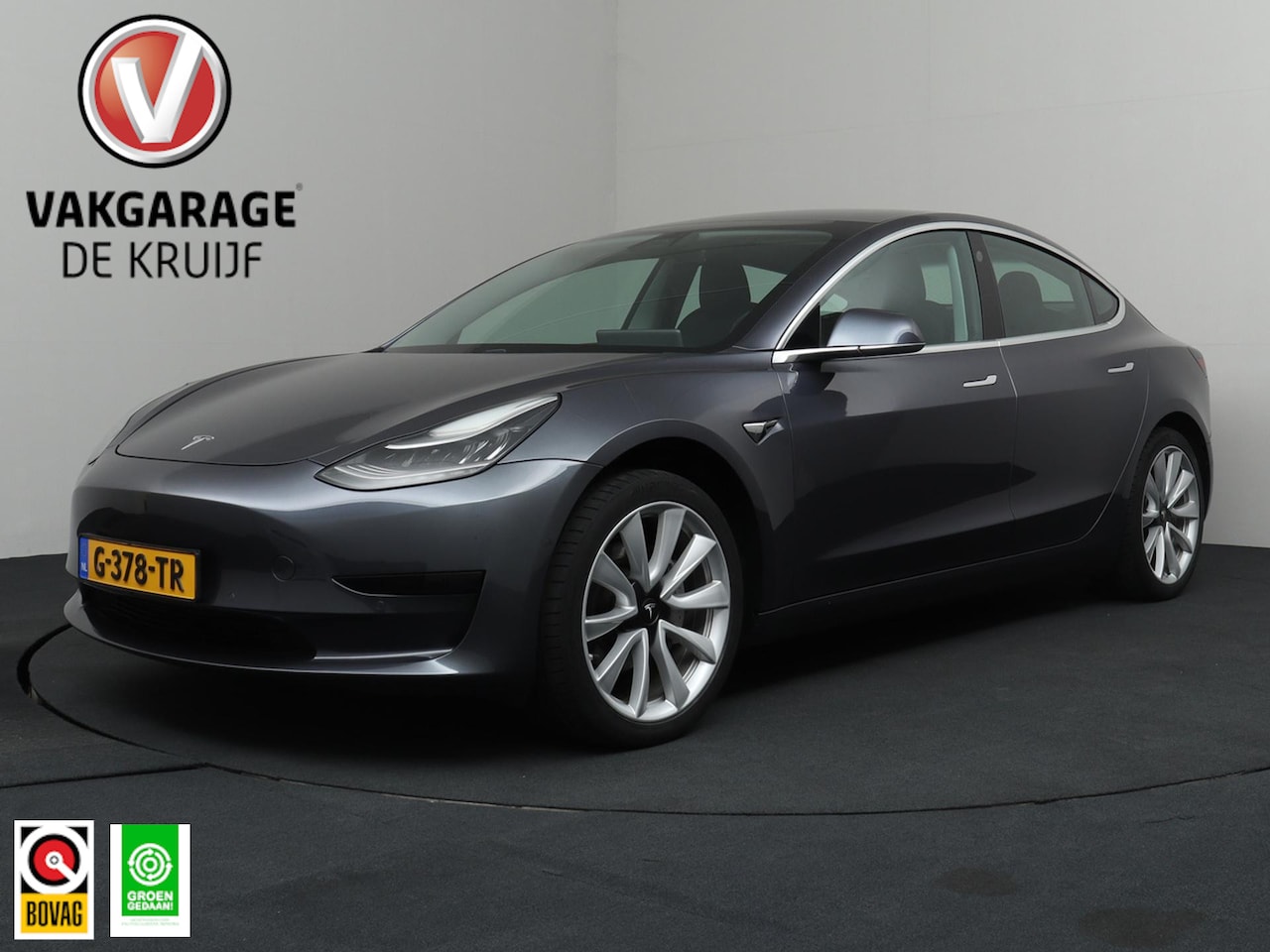 Tesla Model 3 - Standard RWD Plus 60 kWh | FSD computer 3.0 | 19" LMV | Navi! - AutoWereld.nl