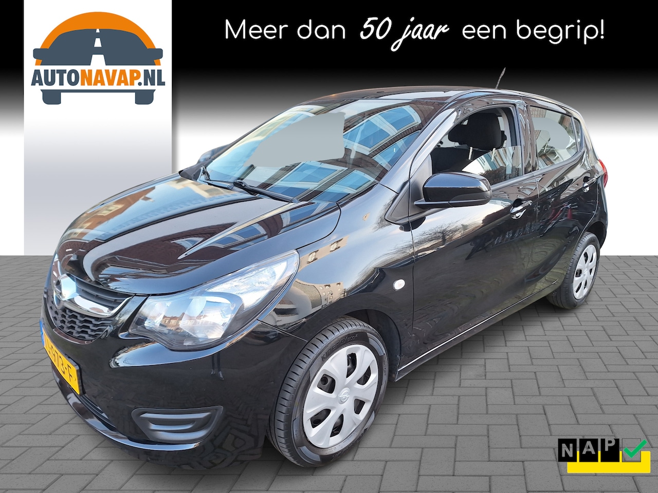 Opel Karl - 1.0 ecoFLEX Edition 5Drs /57.000 Km/Airco/Cruise/1e Eig/Garantie - AutoWereld.nl