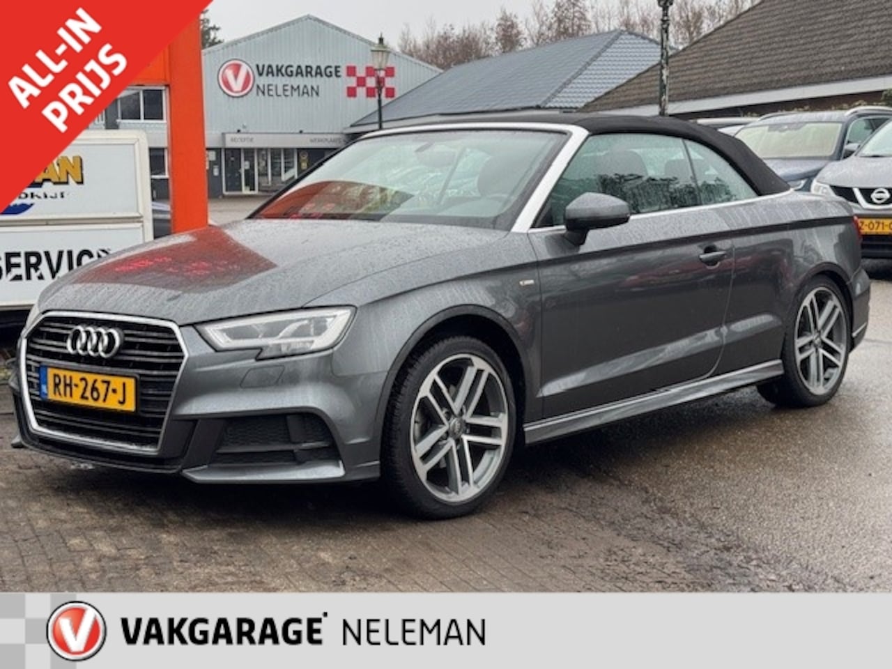 Audi A3 Cabriolet - 1.5 TFSI 150pk ultra S-Line Cabrio bovag garantie rijklaar - AutoWereld.nl