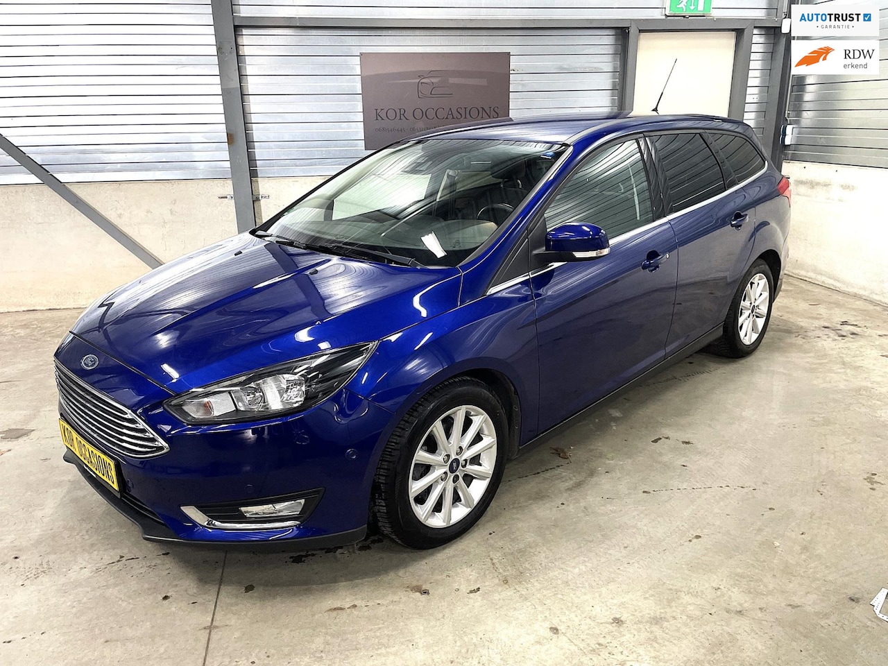 Ford Focus Wagon - 1.0 Titanium 2e eigenaar dealer onderhouden - AutoWereld.nl