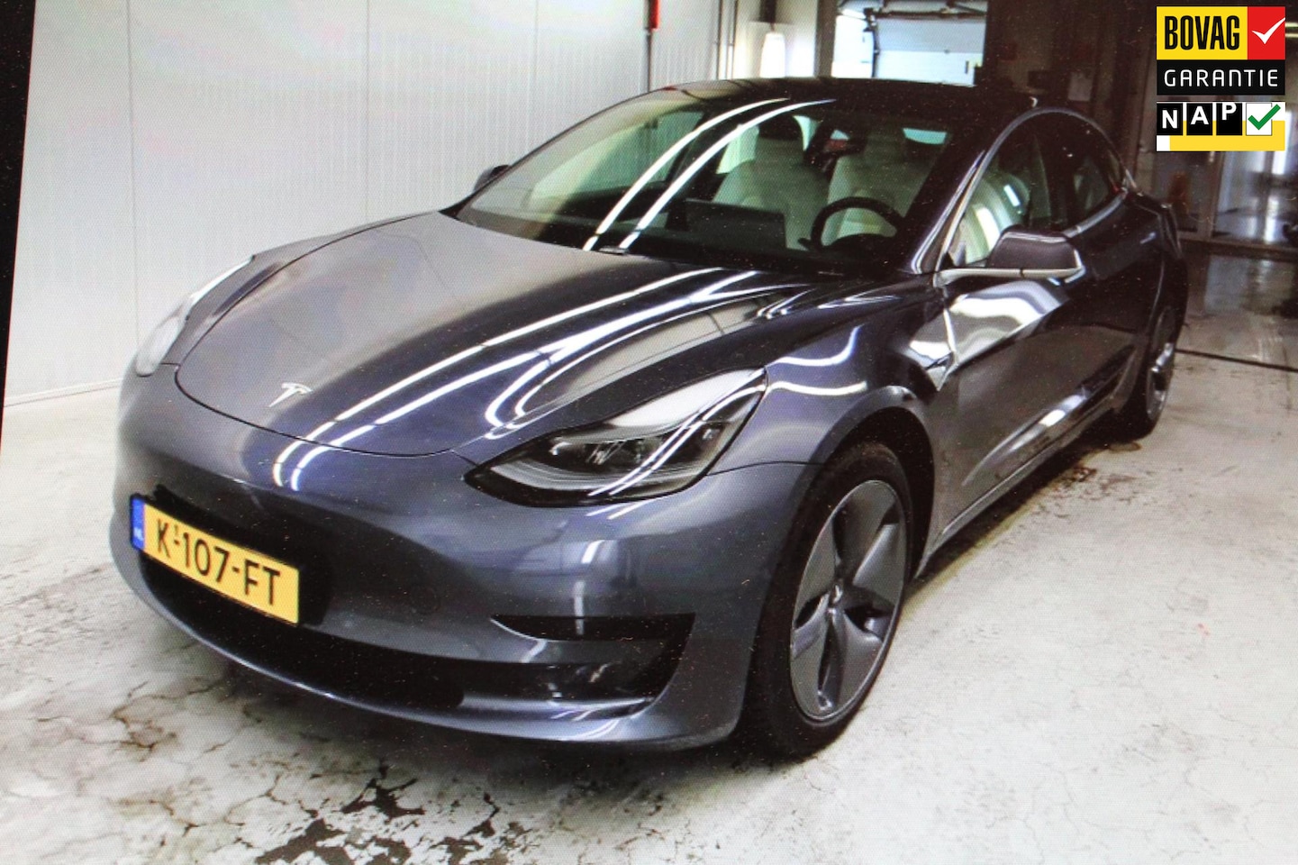 Tesla Model 3 - RWD Plus 60 kWh AUTOPILOT / 1e EIG. / PANODAK / WIT LEER / INCL.BTW - AutoWereld.nl