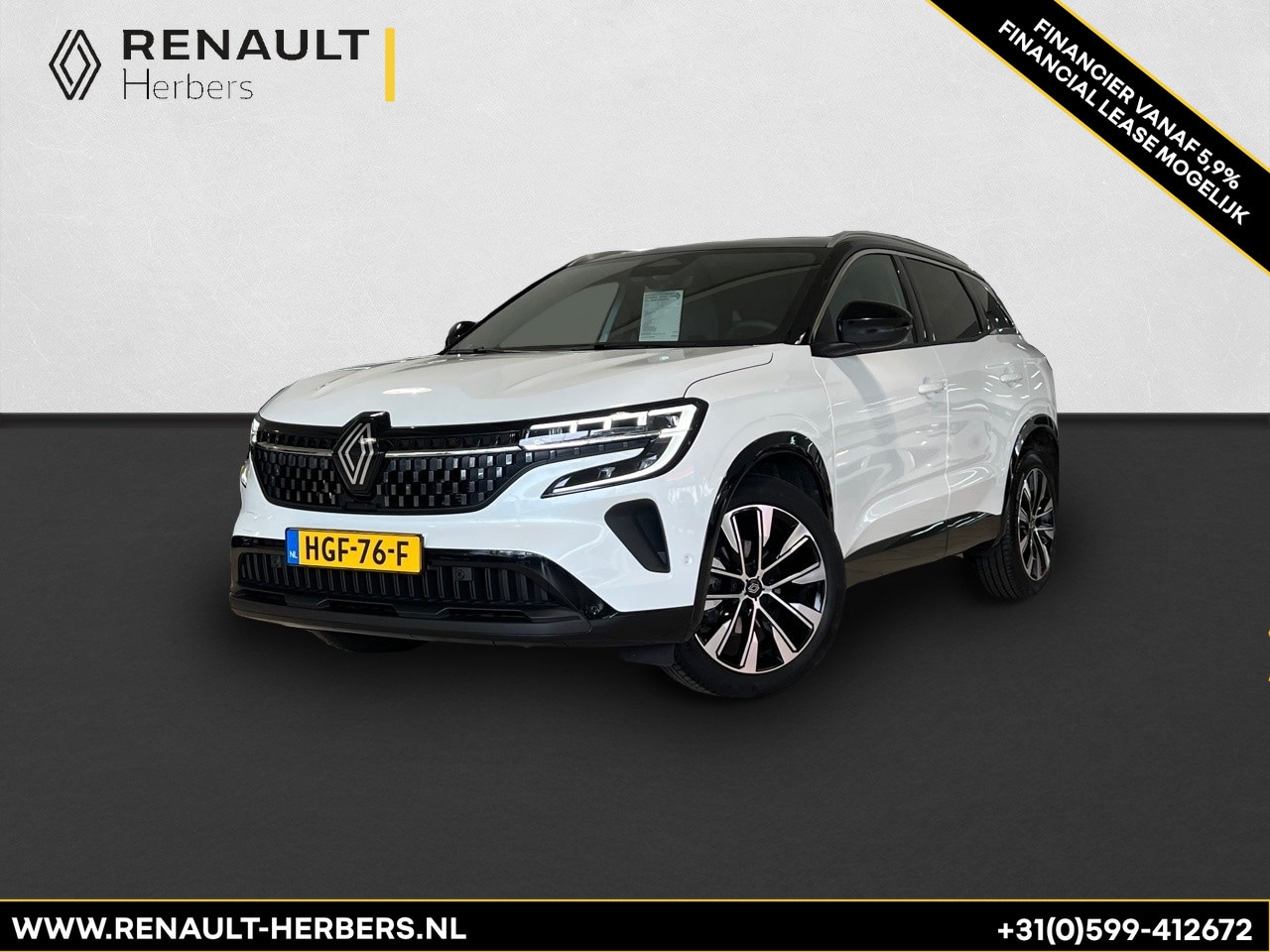 Renault Austral - 1.3 Mild Hybrid 160 Techno EDC PANORAMA / AUTOMAAT / CAMERA / 19 INCH / 1800 KG TREKGEWICH - AutoWereld.nl