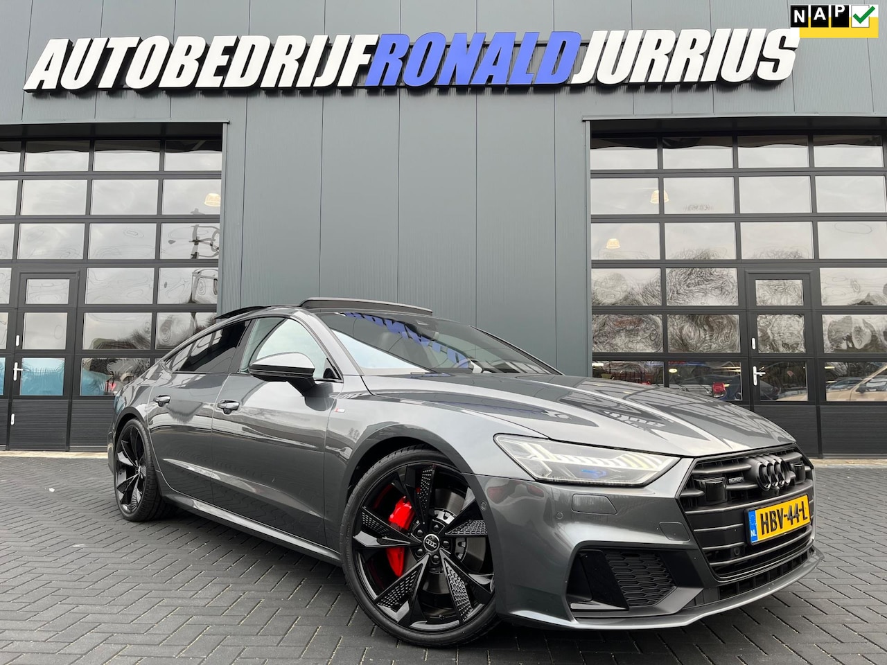 Audi A7 Sportback - 50 TFSI e Quattro S-Line 21Inch/Panoramadak/297Pk/RS stoelen/Adaptive-Cruise/Full Opties - AutoWereld.nl