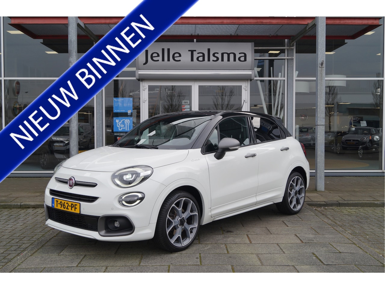 Fiat 500 X - 1.3 Turbo 150pk Sport│19'' velgen│Full LED│Camera│CarPlay│Adaptive Cruise - AutoWereld.nl