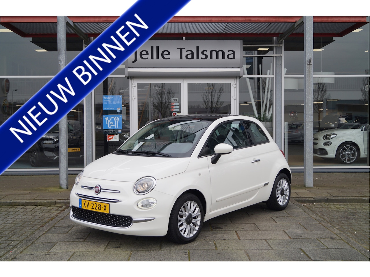 Fiat 500 - TwinAir Turbo 80pk Collezione│Cruise│CarPlay│Climate Control│Parkeersensoren - AutoWereld.nl