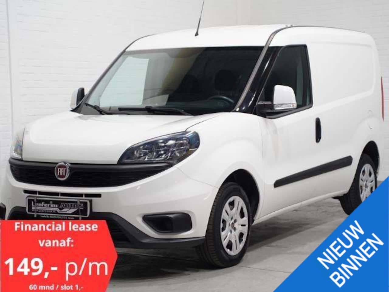 Fiat Doblò - 1.3 Mjet 95 pk L1 Navi Airco, Cruise Control, Laadruimte Pakket, PDC achter, 3-Zits - AutoWereld.nl