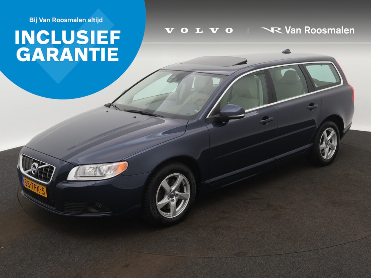 Volvo V70 - 1.6 T4 Lim. Edition Adaptive Cruise | Schuifdak | Rear Seat Ente - AutoWereld.nl