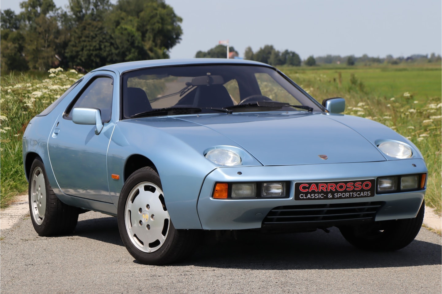 Porsche 928 - 4.5 Coupé - Hellblau Metallic, Pasha Interior - AutoWereld.nl