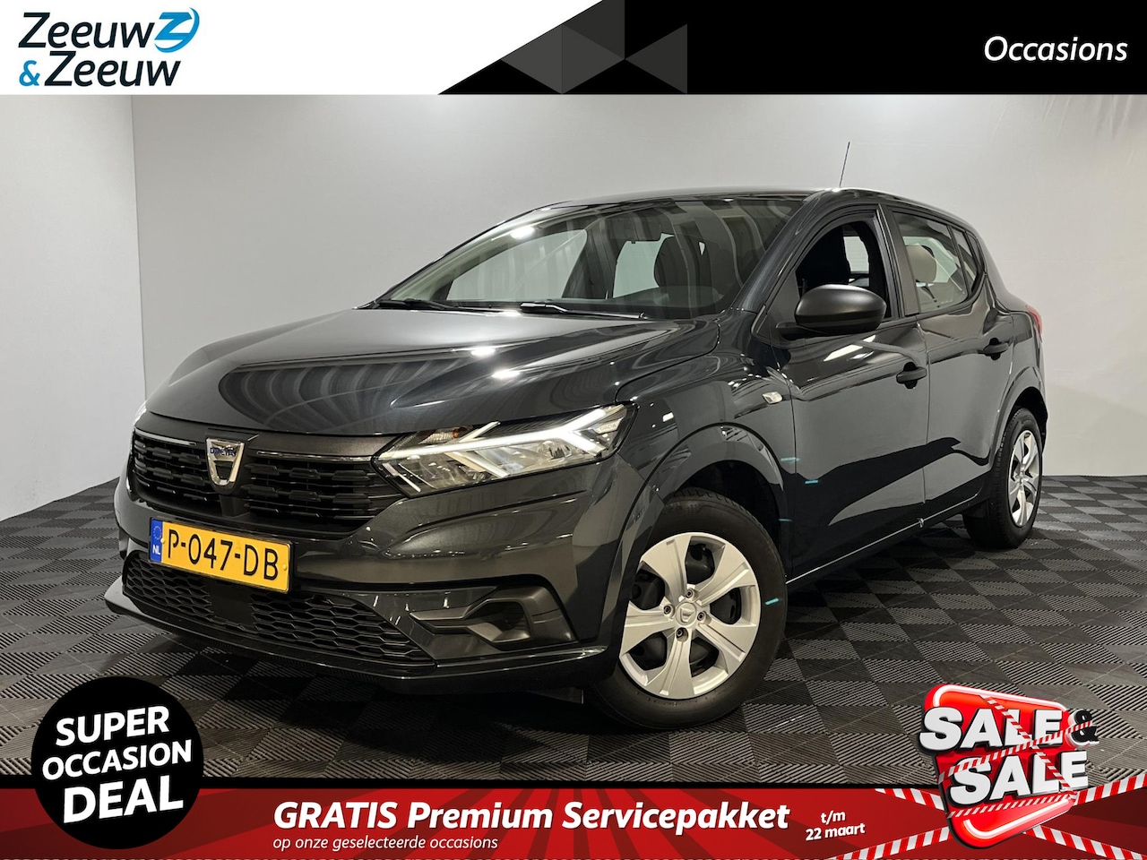 Dacia Sandero - 100PK TCe Bi-Fuel Essential | 1e eigenaar | Trekhaak | Airco | Bluetooth | Cruise Control - AutoWereld.nl