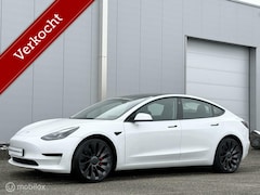 Tesla Model 3 - Performance AWD 75 kWh - Facelift - warmtepomp