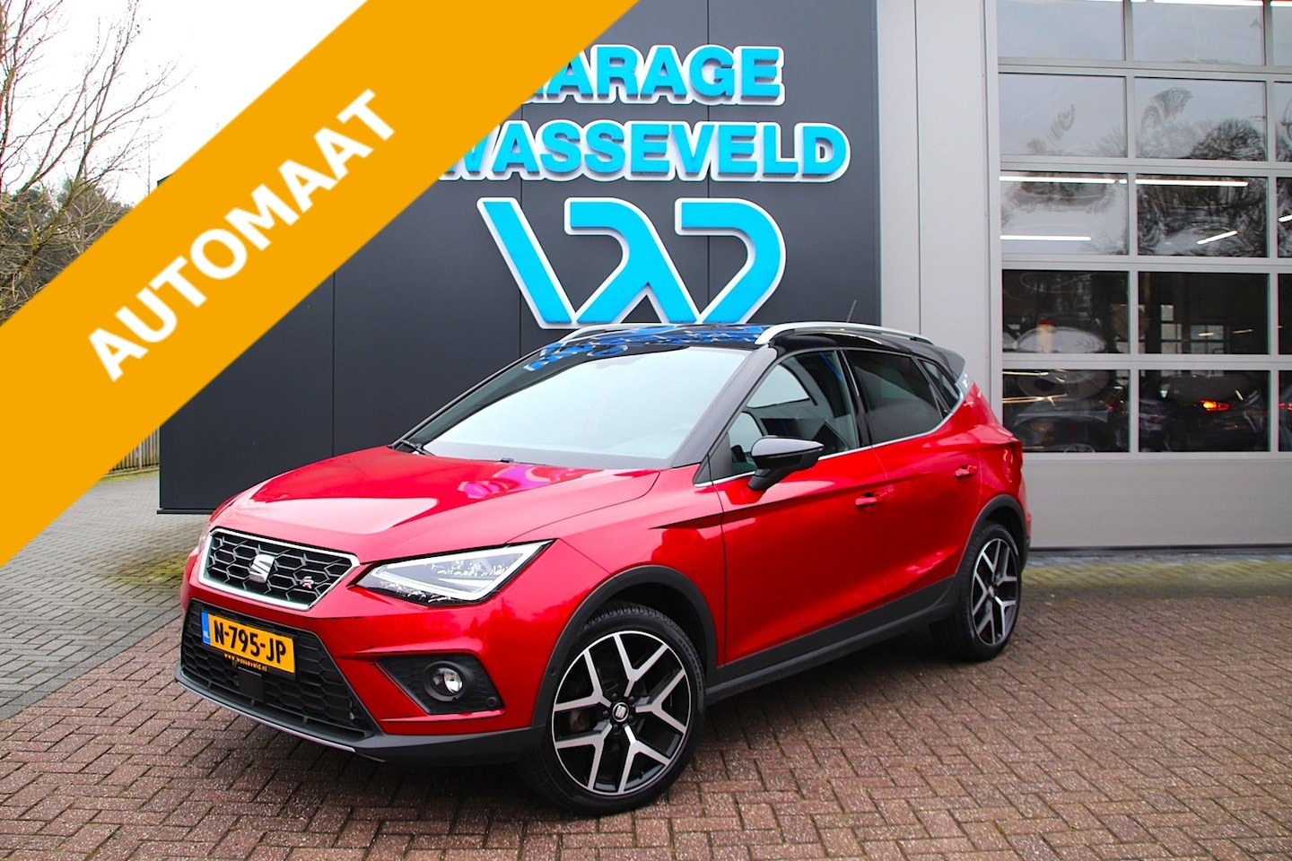 Seat Arona - 1.0 TSI 110pk FR Limited Ed. Stoelverw/Trekhaak/Camera - AutoWereld.nl