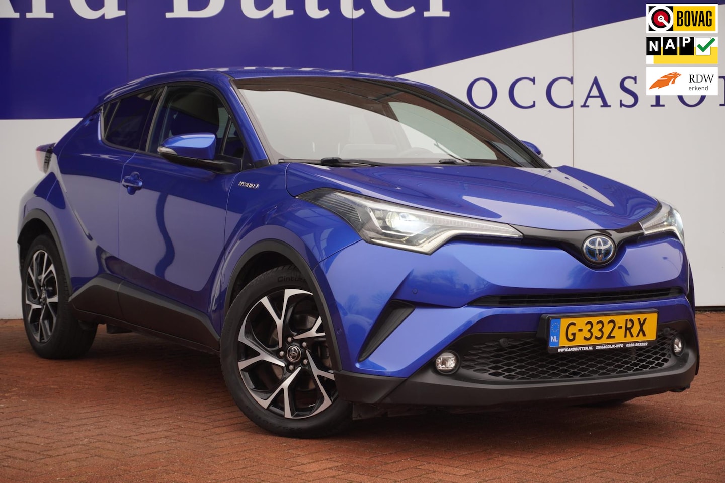 Toyota C-HR - 1.8 Hybrid Style Ultimate / Camera / LED / JBL-Sound / 18"LMV / Stoel&Stuur-verw. / zwarte - AutoWereld.nl