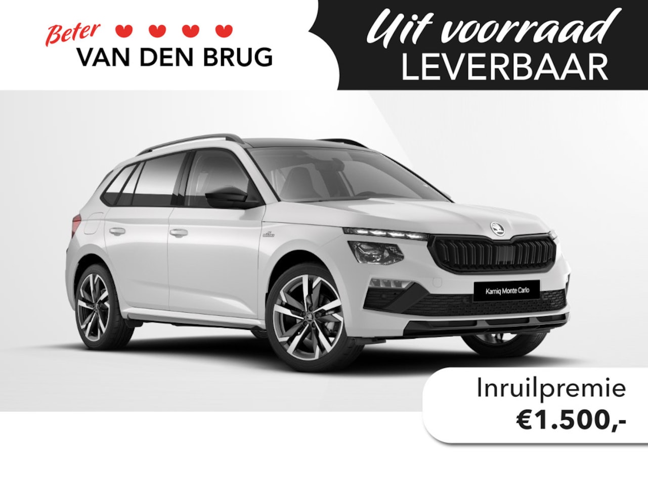 Skoda Kamiq - 1.0 TSI DSG Monte Carlo | Trekhaak | LED Matrix | Stoelverwarming | 18 inch - AutoWereld.nl