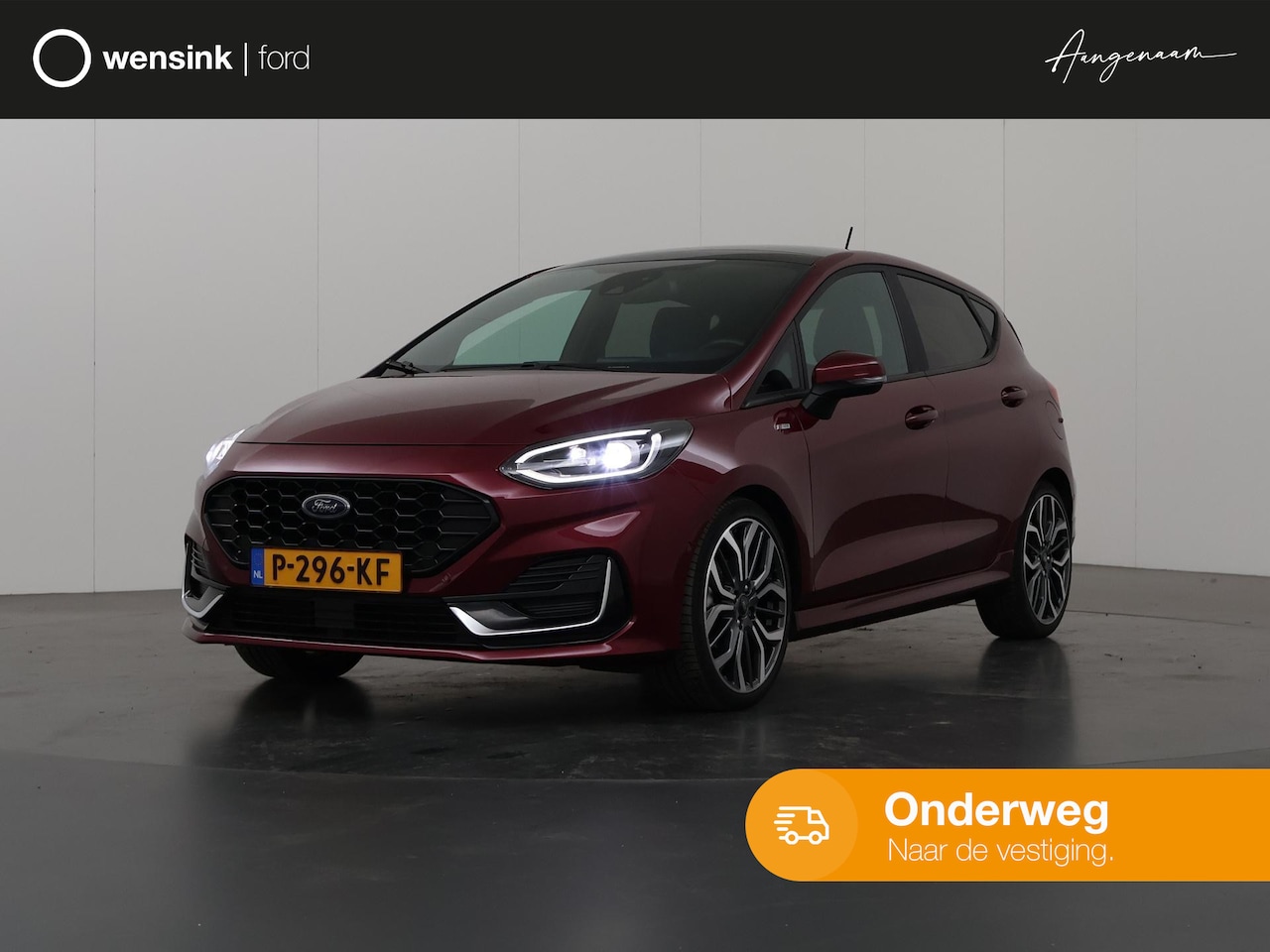 Ford Fiesta - 1.0 EcoBoost Hybrid ST-Line Vignale | Panoramadak | Winterpakket | Cruise Control Adaptief - AutoWereld.nl