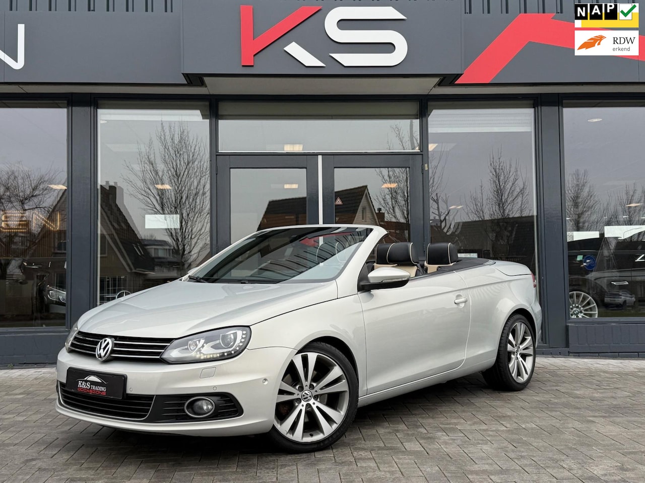 Volkswagen Eos - 2.0 TSI Highline DSG 211pk Dynaudio Leder Navi Xenon - AutoWereld.nl