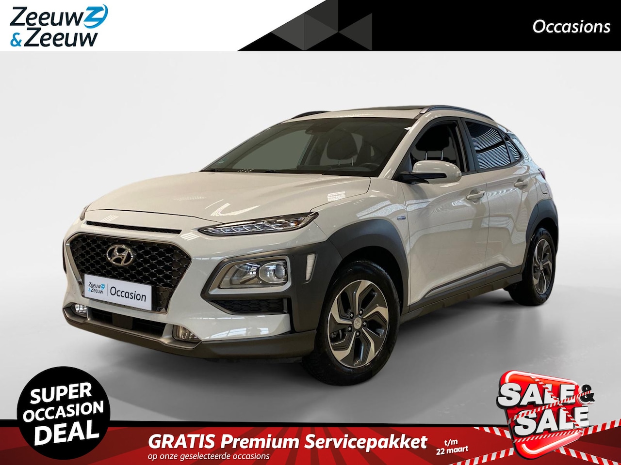 Hyundai Kona - 1.6 HYBRID | SKY | AUTOMAAT | NL-AUTO | - AutoWereld.nl