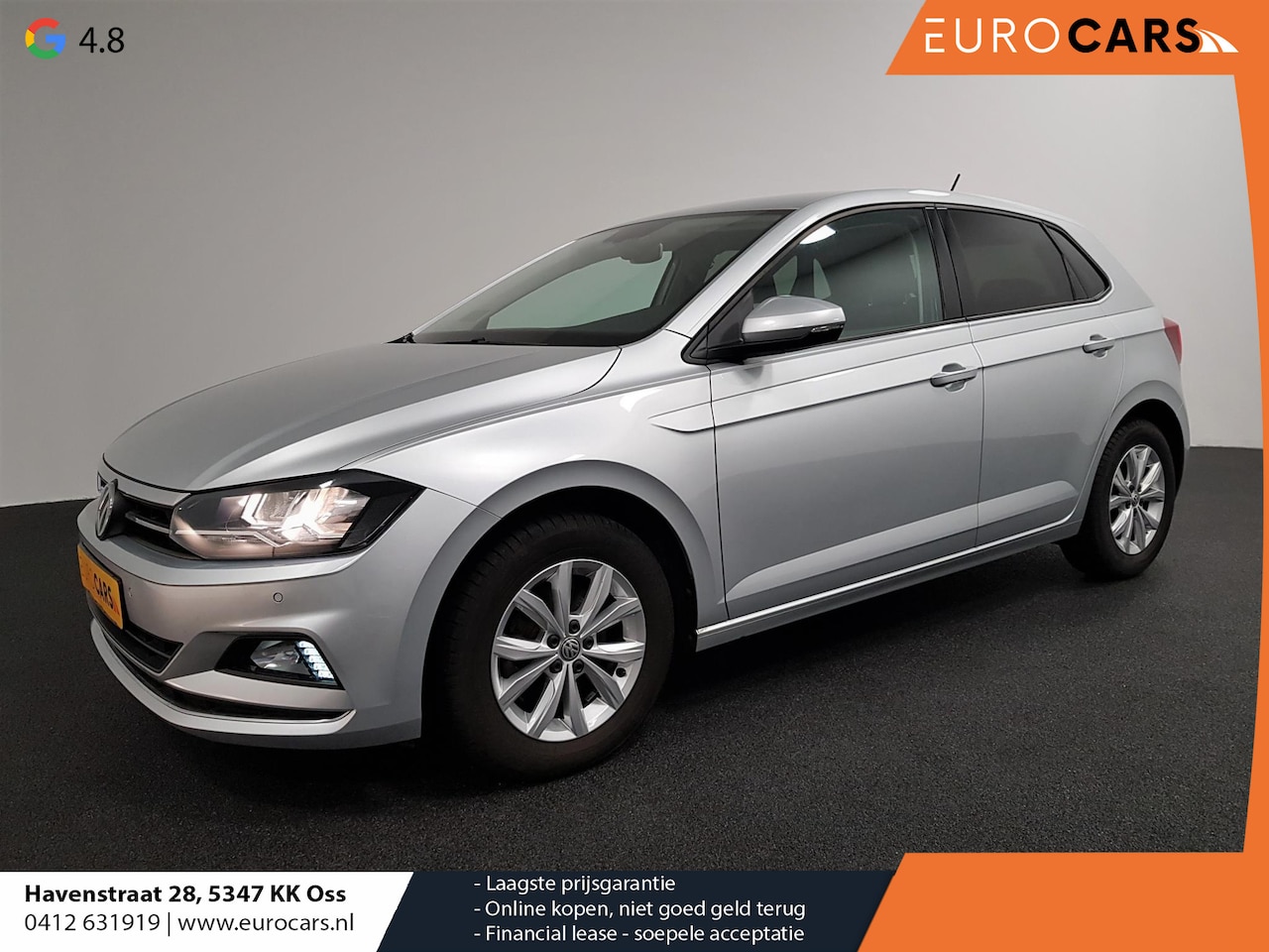 Volkswagen Polo - 1.0 TSI 115pk DSG Highline | Navigatie | Climate Control | Parkeersensoren voor + achter | - AutoWereld.nl