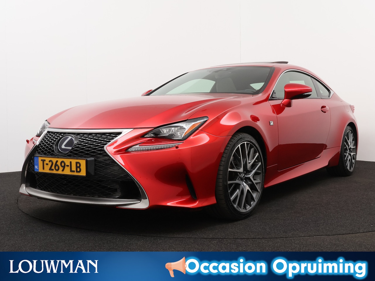 Lexus RC - 300h F-Sport Limited | Mark Levinson | Schuifdak | Stoelverwarming en -ventilatie | - AutoWereld.nl