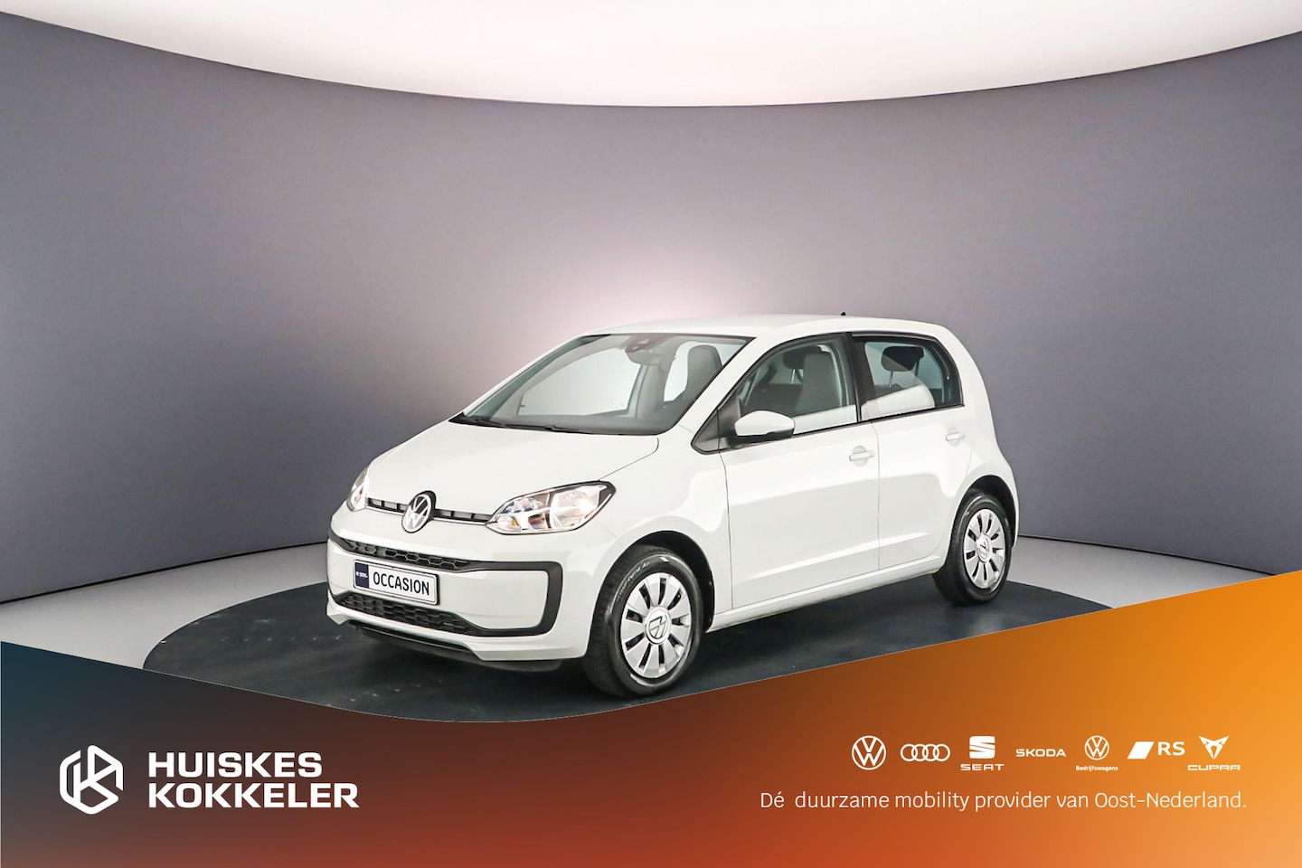 Volkswagen Up! - Move up 1.0 MPI 65pk Airco, Radio, DAB, Elektrische ramen voor, LED dagrijverlichting, Blu - AutoWereld.nl