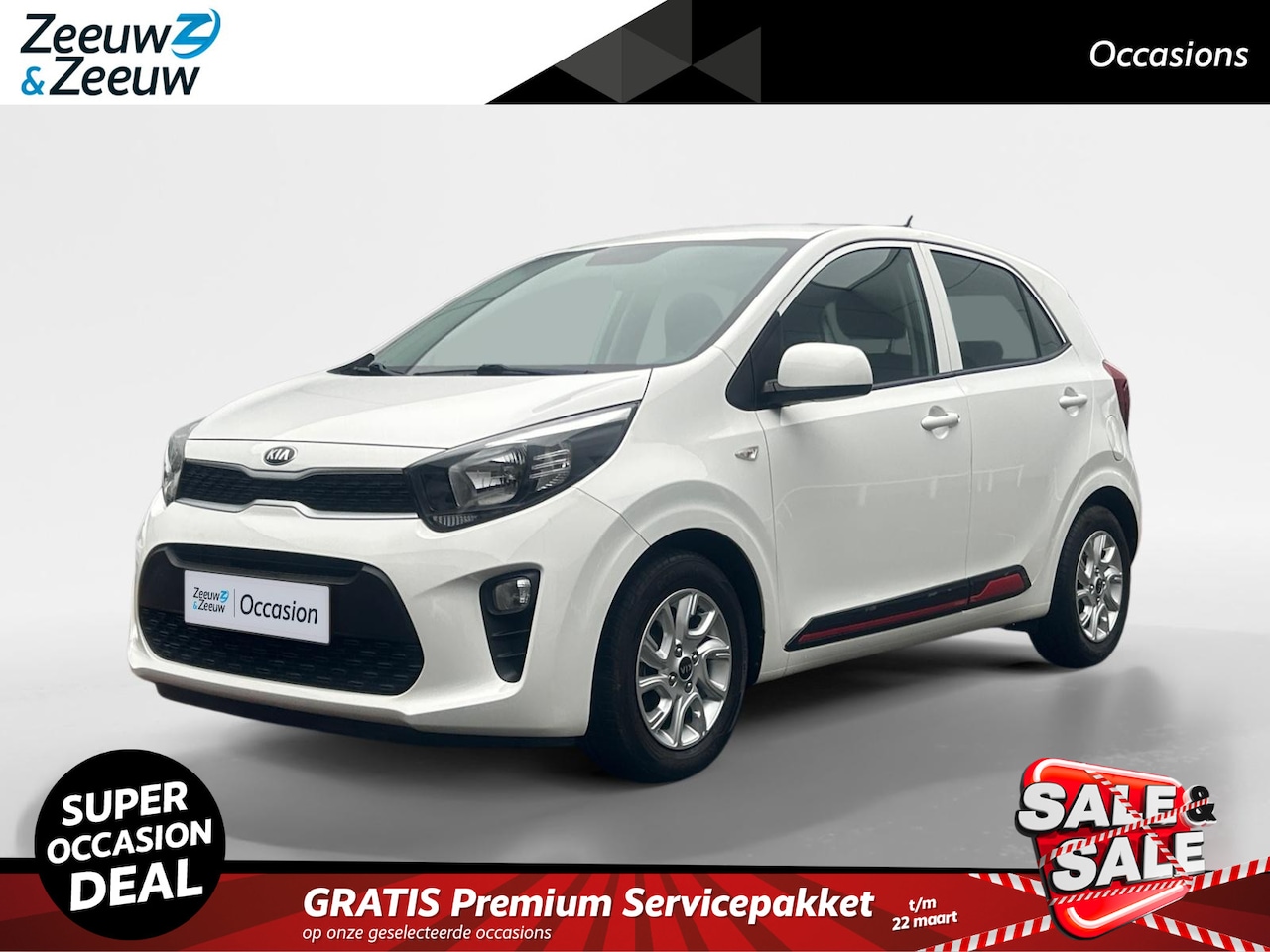 Kia Picanto - 1.0 CVVT EconomyPlusLine | Airco | Bluetooth | Hill Hold Assist | Centrale Deurvergrendeli - AutoWereld.nl