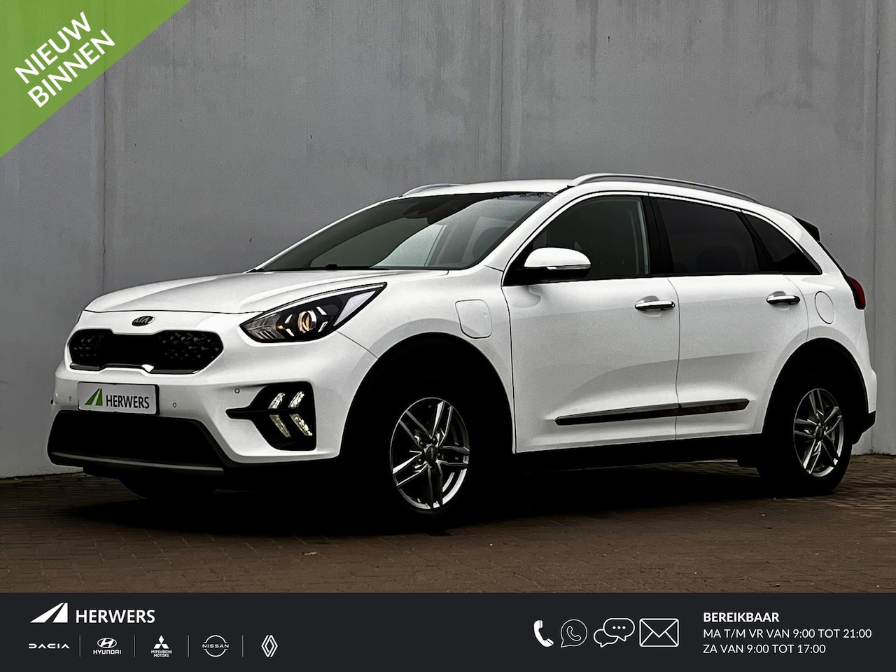 Kia Niro - 1.6 GDi PHEV DynamicLine Automaat / Dealer onderhouden / Trekgewicht 1.300 kg / EAER 49 km - AutoWereld.nl