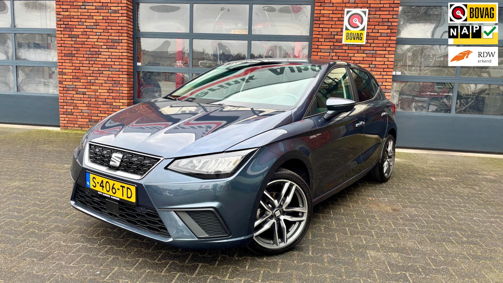 Seat Ibiza - 1.0 EcoTSI Style Bns Connect|Virtual Cockpit|Beats Sound|Apple Carpplay|Stoelverwarming| - AutoWereld.nl