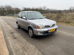 Nissan Micra - 1.4 Clair CVT 80.000km N.a.p. Automaat Airco (Stadsauto)