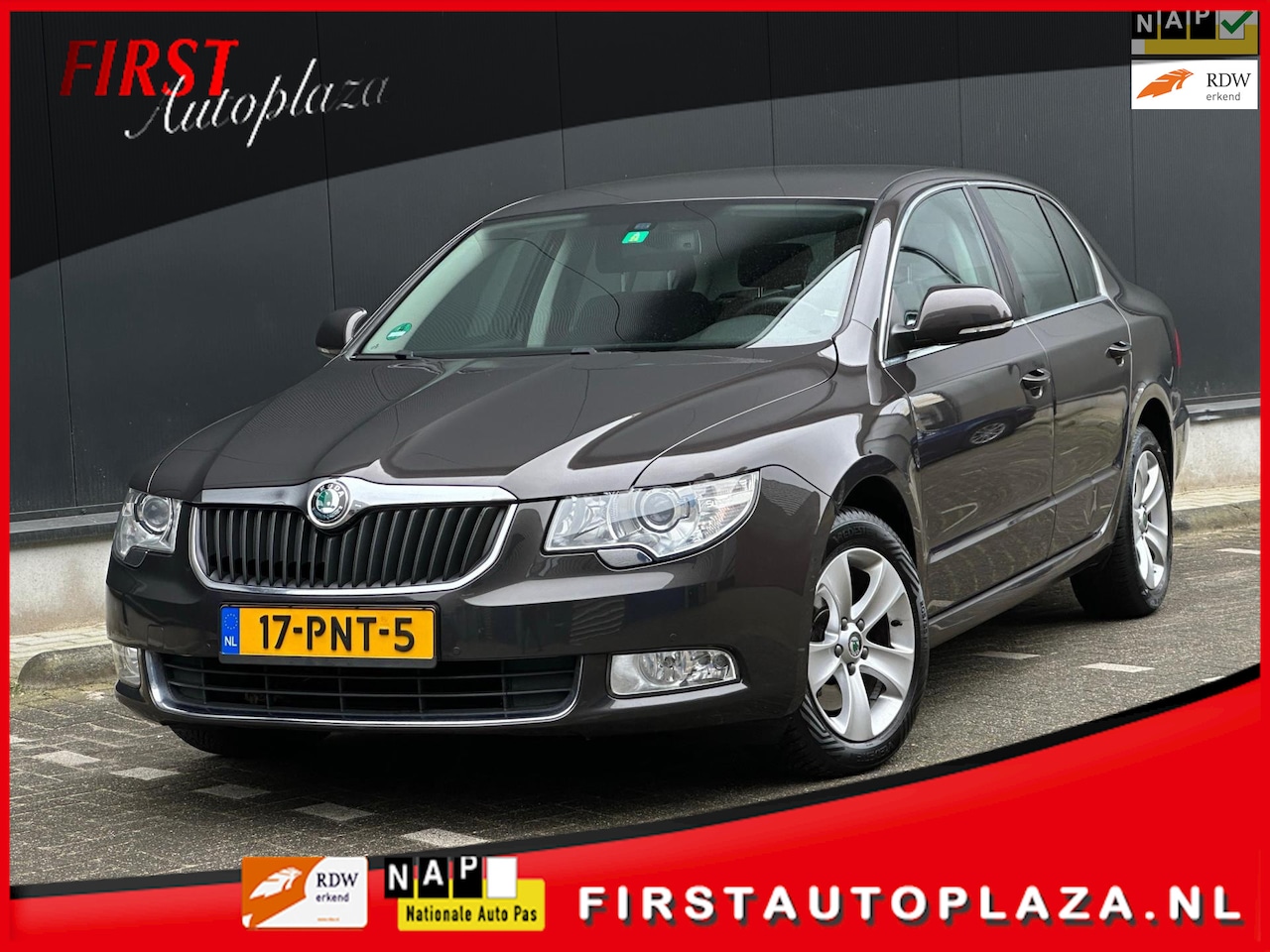 Skoda Superb - 1.8 TSI Ambition Business Line AUTOMAAT CRUISE/ISOFIX/AIRCO/SOUND | NETTE AUTO ! - AutoWereld.nl