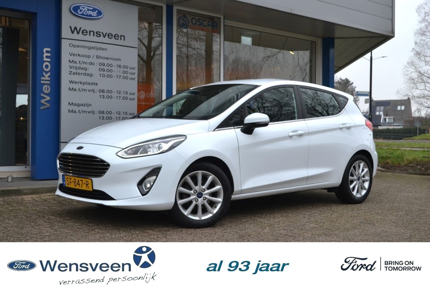 Ford Fiesta - 1.0T 100pk ECOBOOST Titanium 5-deurs | navigatie, B&O - AutoWereld.nl