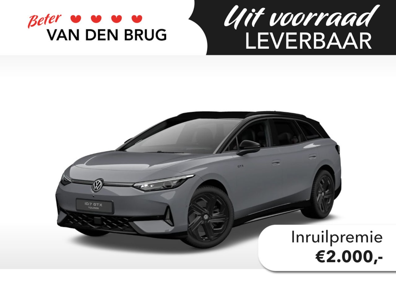 Volkswagen ID.7 Tourer - GTX Business 86 kWh 340 PK | LED Matrix | Trekhaak | Head-Up | 20" LMV - AutoWereld.nl