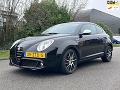 Alfa Romeo MiTo - 0.9 TwinAir Distinctive Navigatie*Leder*NAP*Cruise*Clima*Dealer onderhouden*LM velgen*Park