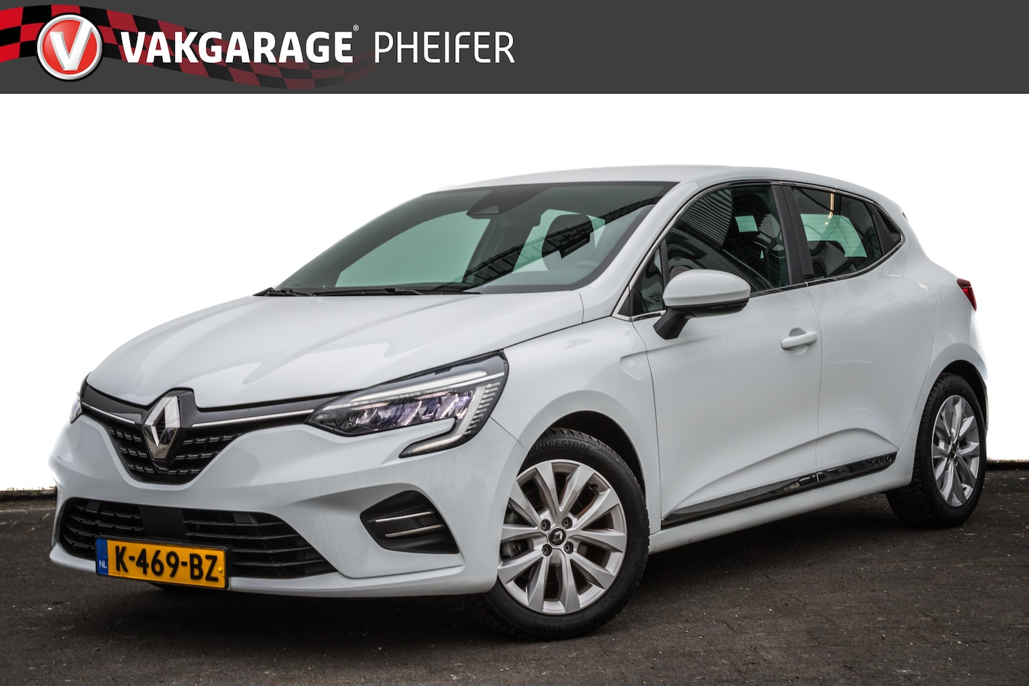 Renault Clio - 1.6 E-Tech Aut. Hybrid 140 Intens Full led/ Navigatie/ Climate control/ Lmv/ Dab/ Cruise c - AutoWereld.nl