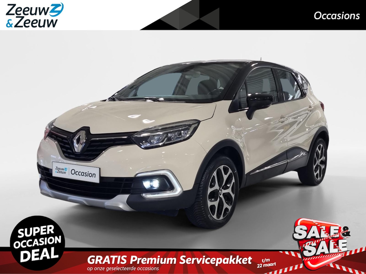 Renault Captur - 0.9 TCe Intens * Lage KM * Navigatie * Cruise control * - AutoWereld.nl