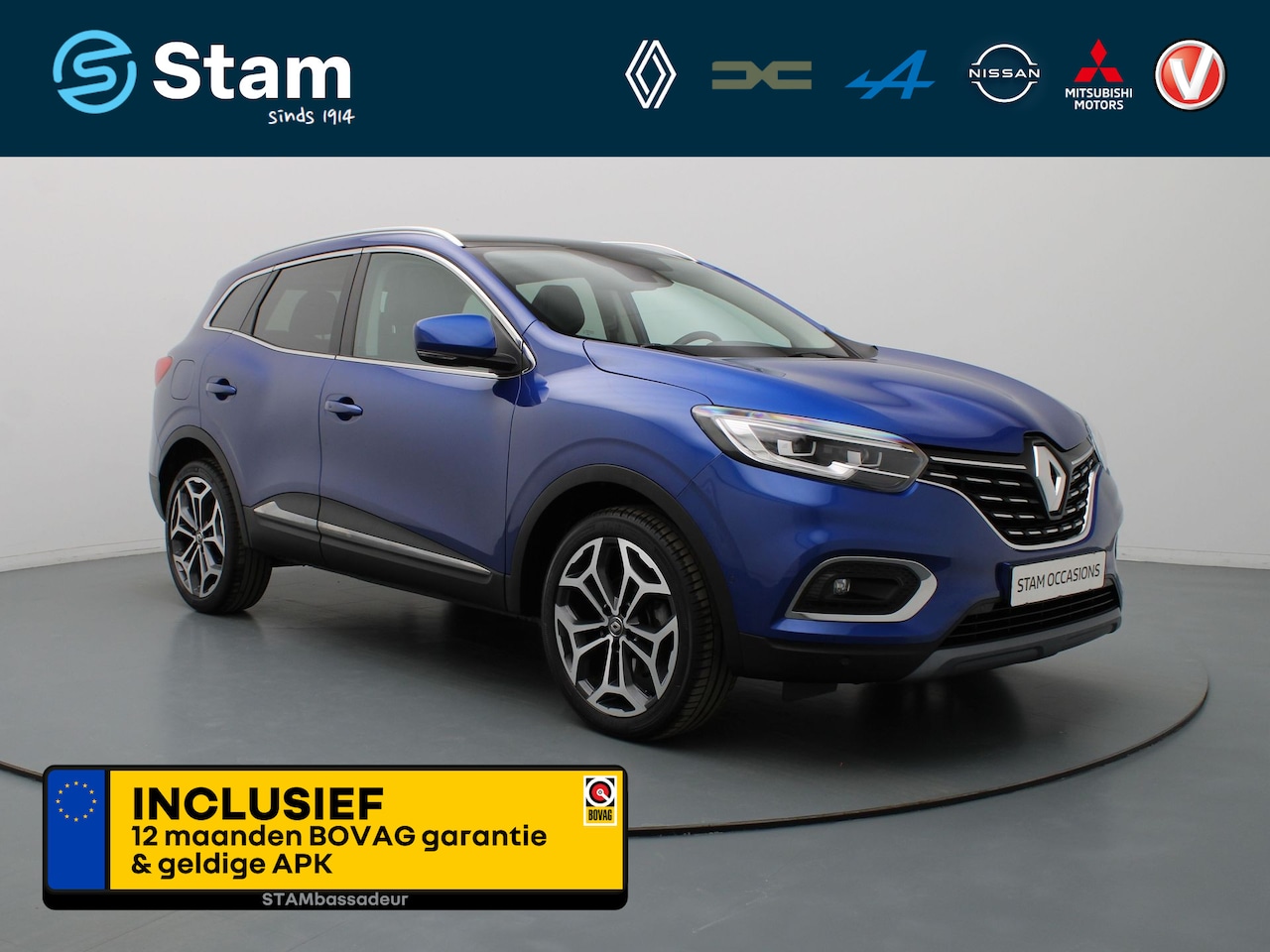 Renault Kadjar - TCe 140pk Intens EDC/AUTOMAAT Camera | Adapt. cruise | Parkeersens. v+a | Stoelverwarming - AutoWereld.nl