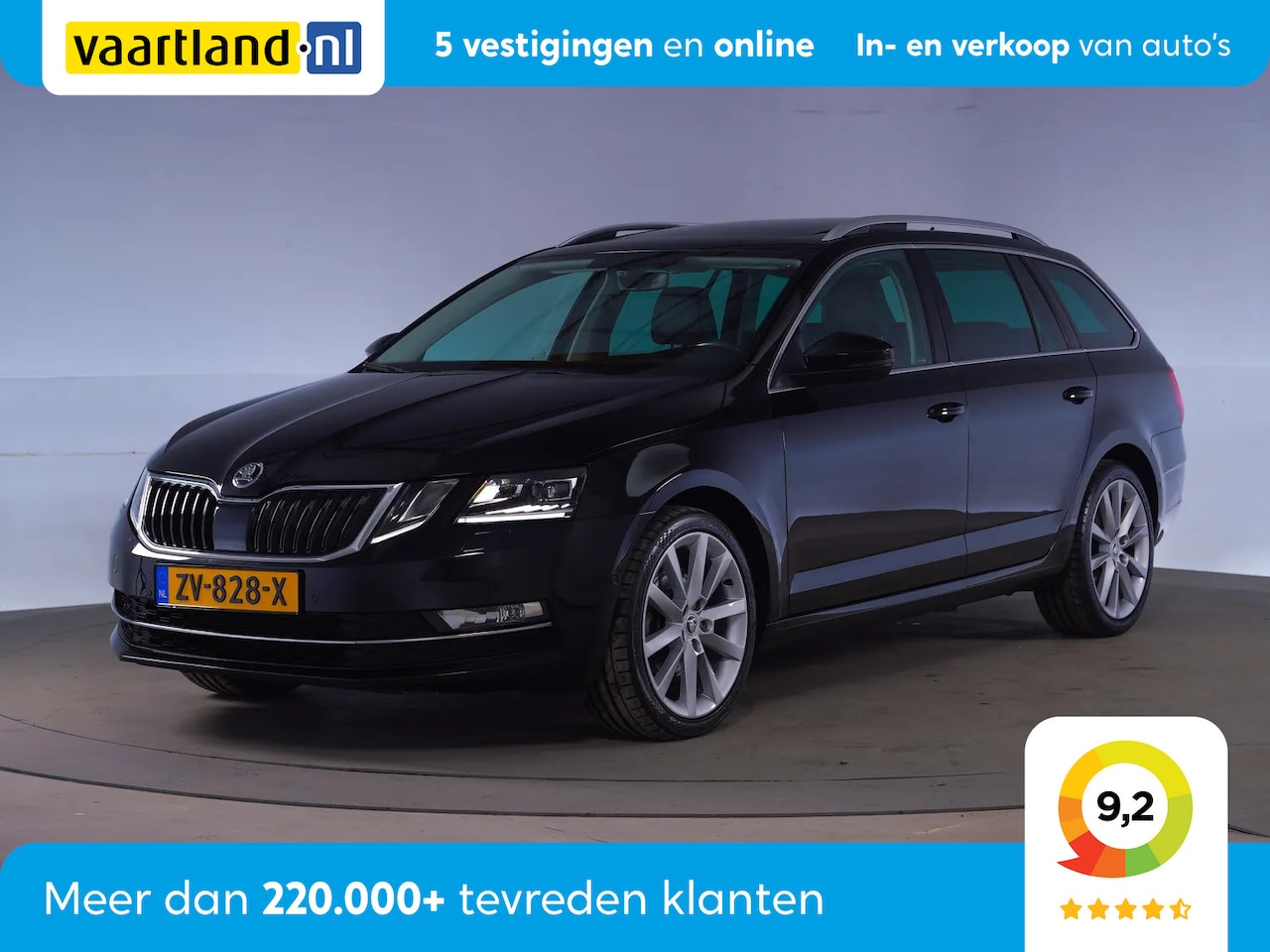 Skoda Octavia Combi - 1.5 TSI 150pk Style Business Aut. [ Panorama Leder LED ] - AutoWereld.nl