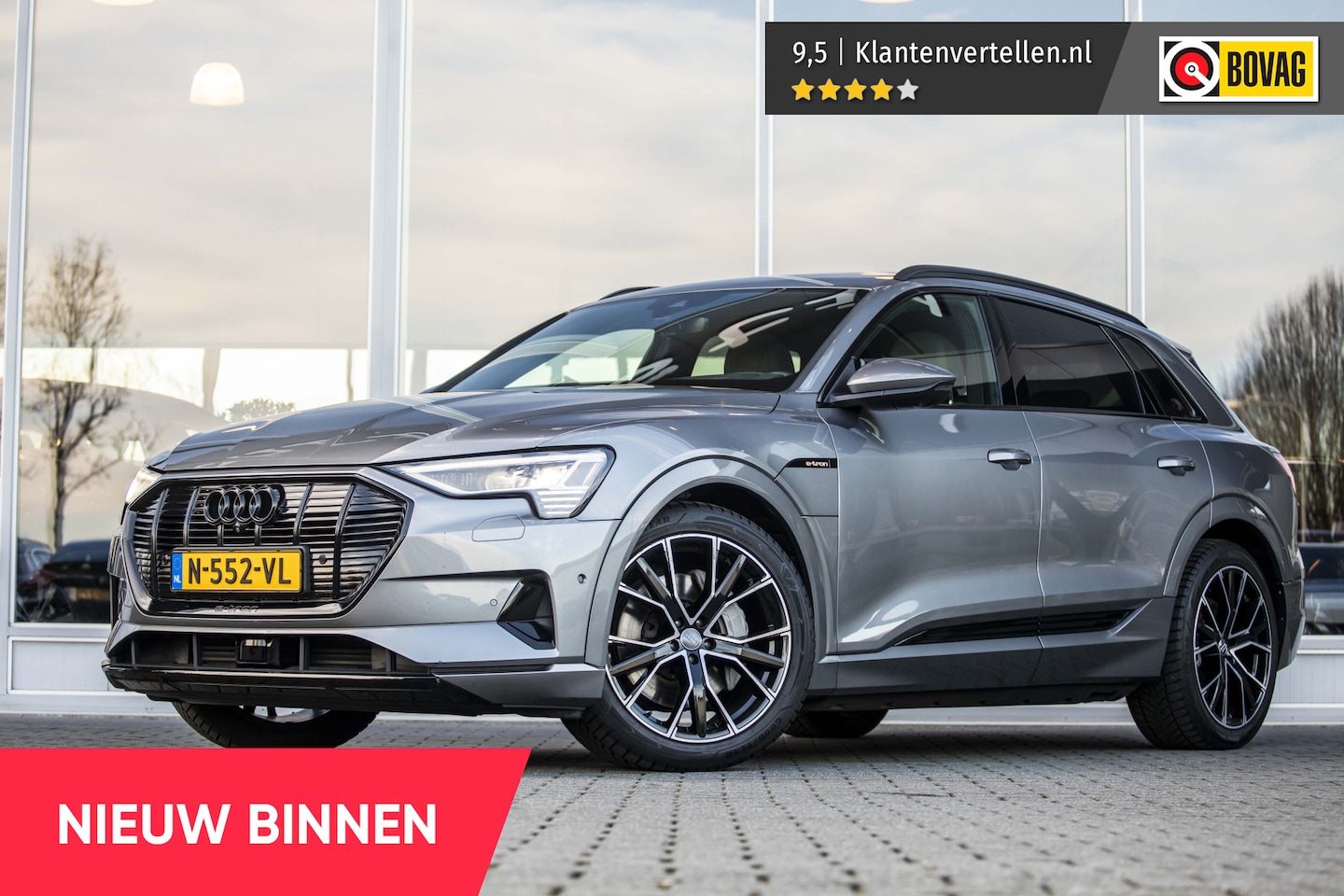 Audi e-tron - e-tron 55 quattro advanced Pro Line Plus 95 kWh Pano | B&O | ACC - AutoWereld.nl