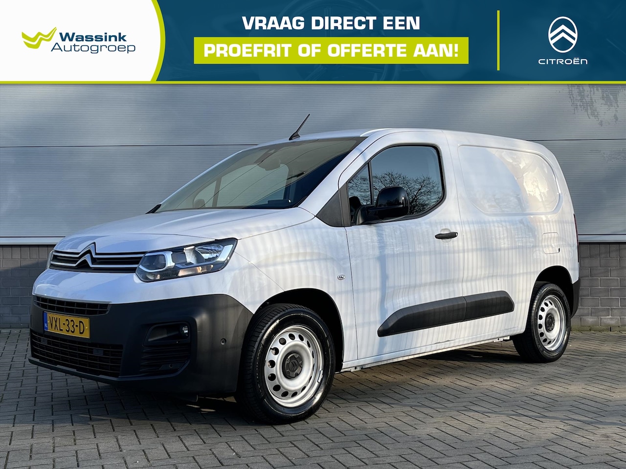 Citroën Berlingo - Van GB 1.5 BlueHDi 130pk EAT8 L1 | Automaat | Cruise Control | Sensoren Voor + Achter | Ca - AutoWereld.nl