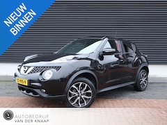 Nissan Juke - 1.6 Tekna | Airco | Cruise | Navi | Leder | Stoelverwarming | Xenon | Multimedia | 360 Cam